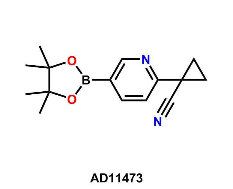 1-(5-(4,4,5,5-Tetramethyl-1,3,2-dioxaborolan-2-yl)pyridin-2-yl)cyclopropane-1-carbonitrile