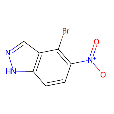 4-Bromo-5-nitro-1H-indazole