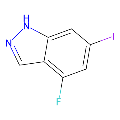 4-Fluoro-6-iodo-1H-indazole