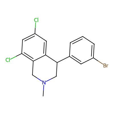 4-(3-Bromophenyl)-6,8-dichloro-2-methyl-1,2,3,4-tetrahydroisoquinoline