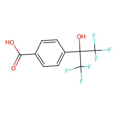 4-(1,1,1,3,3,3-Hexafluoro-2-hydroxypropan-2-yl)benzoic acid