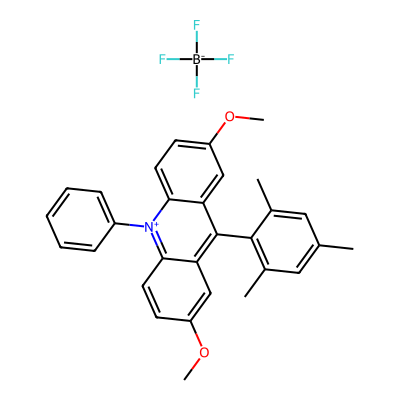 9-mesityl-2,7-dimethoxy-10-phenylacridin-10-ium tetrafluoroborate