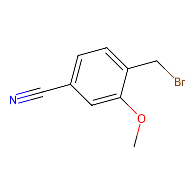 4-(Bromomethyl)-3-methoxybenzonitrile