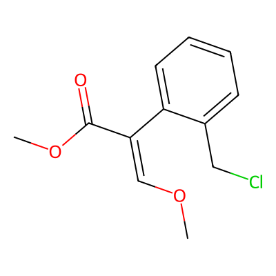 Methyl (E)-2-(2-(chloromethyl)phenyl)-3-methoxyacrylate