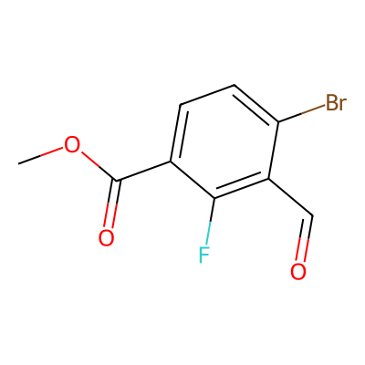 Methyl 4-bromo-2-fluoro-3-formylbenzoate