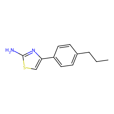 4-(4-Propylphenyl)-1,3-thiazol-2-amine