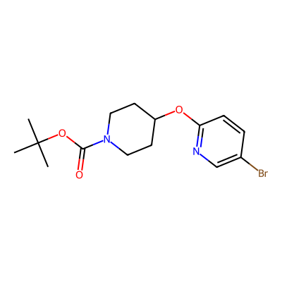 tert-Butyl 4-((5-bromopyridin-2-yl)oxy)piperidine-1-carboxylate