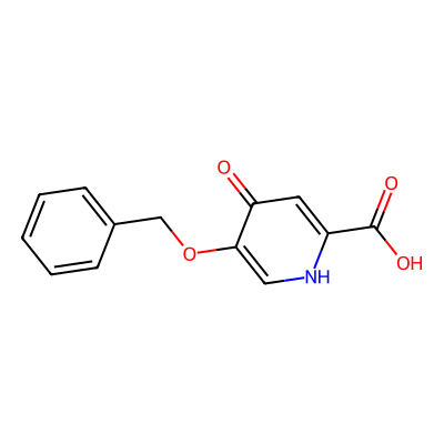 4-Oxo-5-phenylmethoxy-1H-pyridine-2-carboxylic acid