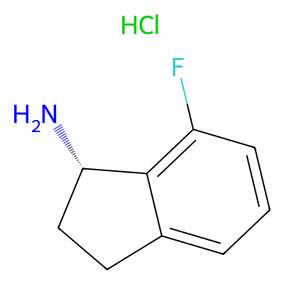 (S)-7-Fluoro-2,3-dihydro-1H-inden-1-amine hydrochloride