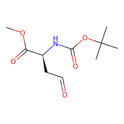 Methyl (S)-2-((tert-butoxycarbonyl)amino)-4-oxobutanoate