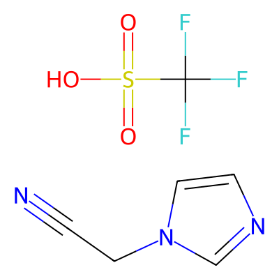 2-(1H-Imidazol-1-yl)acetonitrile (trifluoromethanesulfonate)