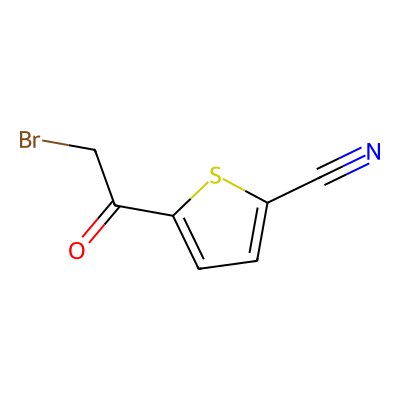 5-(Bromoacetyl)thiophene-2-carbonitrile