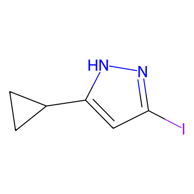 5-Cyclopropyl-3-iodo-1H-pyrazole