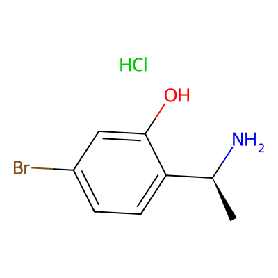 (S)-2-(1-Aminoethyl)-5-Bromophenol hydrochloride