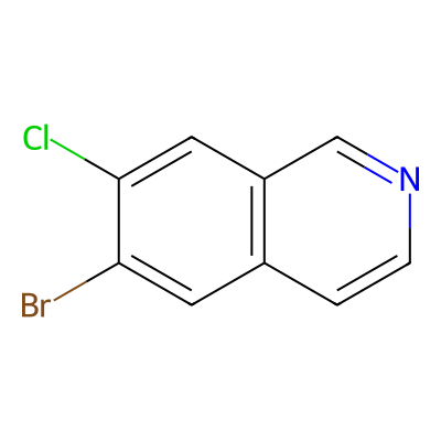 6-Bromo-7-chloroisoquinoline