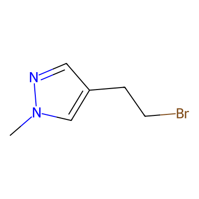 4-(2-Bromoethyl)-1-methyl-1h-pyrazole