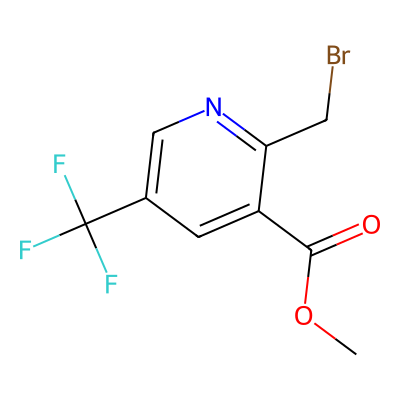 Methyl 2-(bromomethyl)-5-(trifluoromethyl)nicotinate