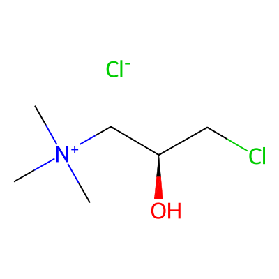 (S)-3-Chloro-2-hydroxy-N,N,N-trimethylpropan-1-aminium chloride