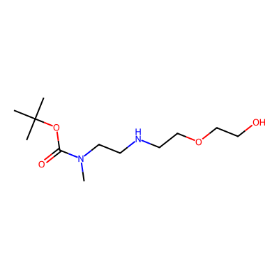 PEG2-NH-C2-NMe-Boc