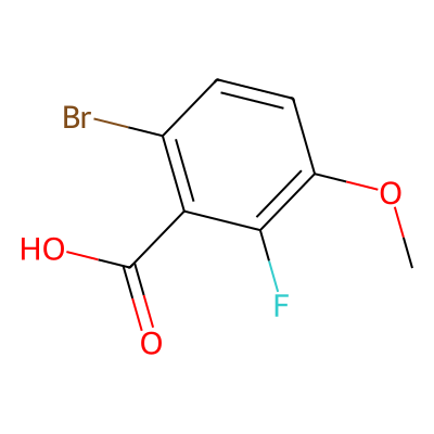 6-Bromo-2-fluoro-3-methoxybenzoic acid
