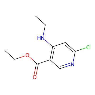 Ethyl 6-chloro-4-(ethylamino)nicotinate