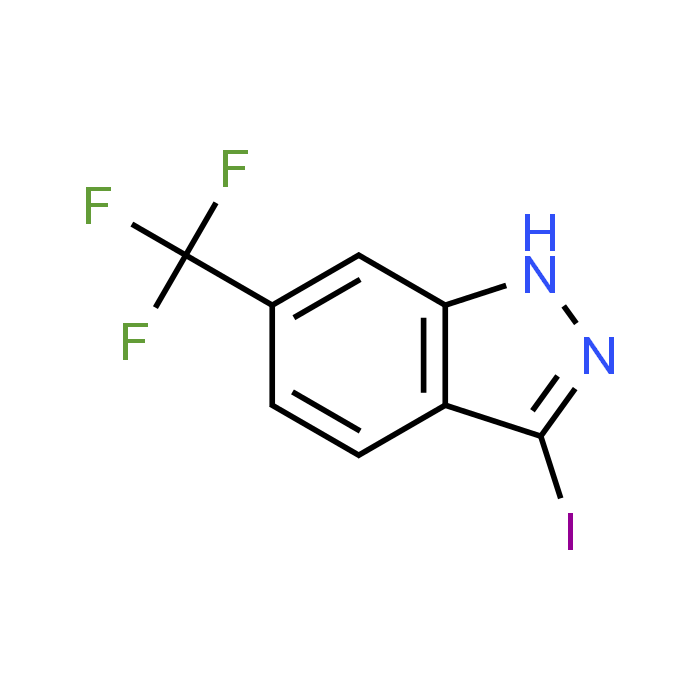 3-Iodo-6-(trifluoromethyl)-1H-indazole - Achmem