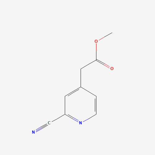 Methyl 2-(2-cyanopyridin-4-yl)acetate