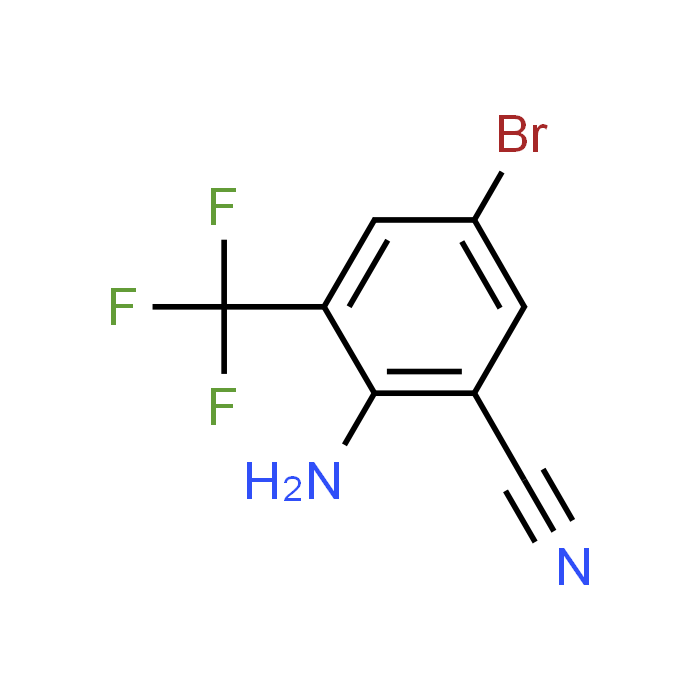 2-Amino-5-bromo-3-(trifluoromethyl)benzonitrile