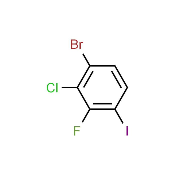 1-Bromo-2-chloro-3-fluoro-4-iodobenzene