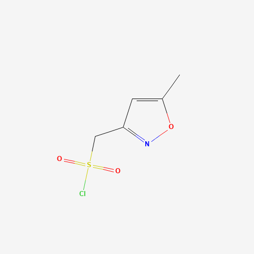 (5-Methyl-1,2-oxazol-3-yl)methanesulfonyl chloride