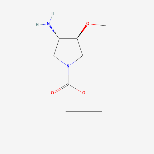 (3S,4S)-tert-Butyl 3-amino-4-methoxypyrrolidine-1-carboxylate