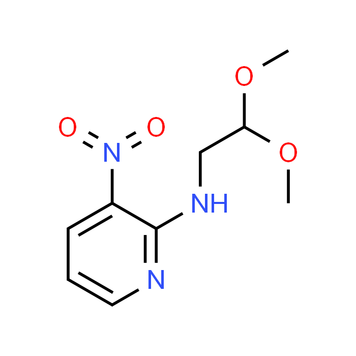 N-(2,2-Dimethoxyethyl)-3-nitropyridin-2-amine
