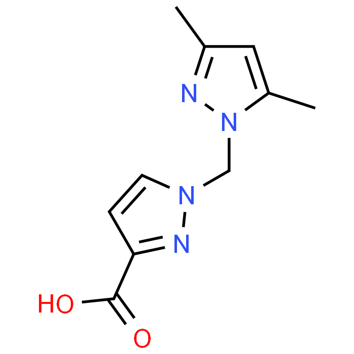 1-((3,5-Dimethyl-1H-pyrazol-1-yl)methyl)-1H-pyrazole-3-carboxylic acid