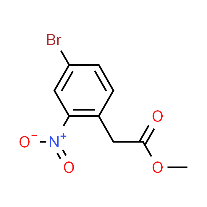 Methyl 2-(4-bromo-2-nitrophenyl)acetate