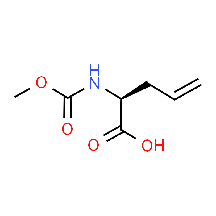 (S)-2-((Methoxycarbonyl)amino)pent-4-enoic acid