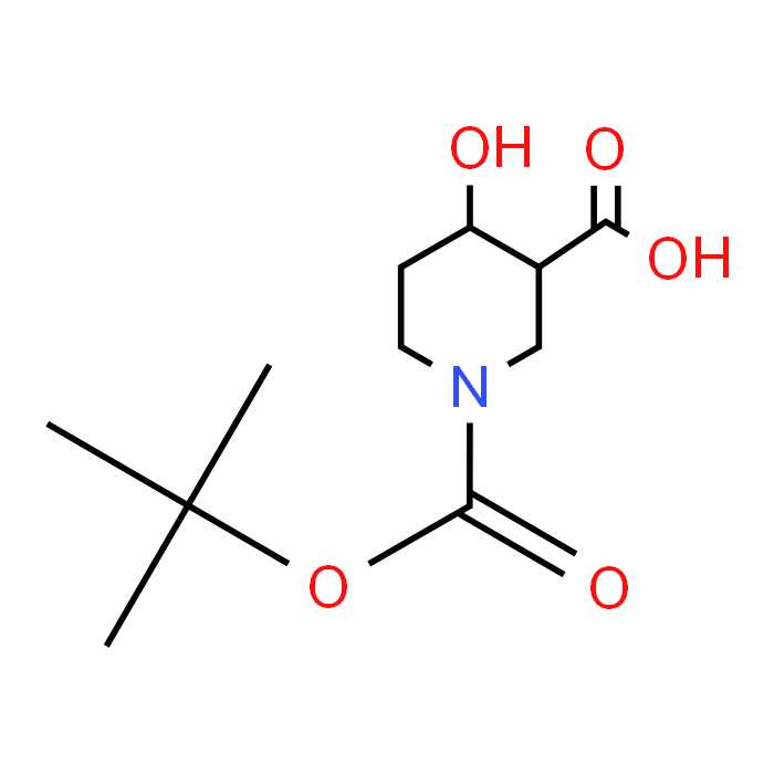 1-(tert-Butoxycarbonyl)-4-hydroxypiperidine-3-carboxylic acid