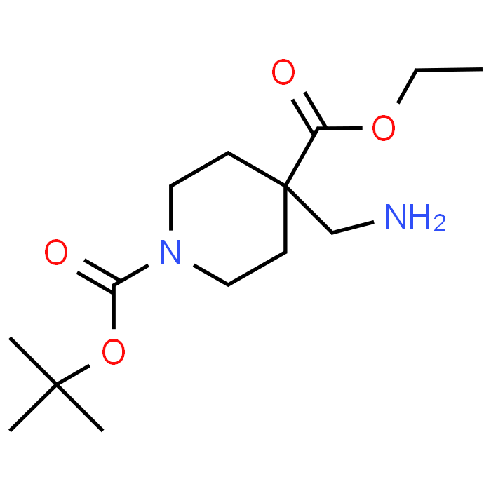 1-tert-Butyl 4-ethyl 4-(aminomethyl)piperidine-1,4-dicarboxylate