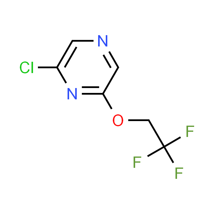 2-Chloro-6-(2,2,2-trifluoroethoxy)pyrazine