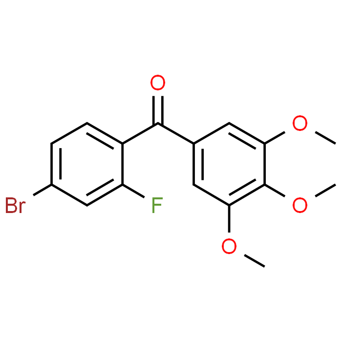 (4-Bromo-2-fluorophenyl)(3,4,5-trimethoxyphenyl)methanone