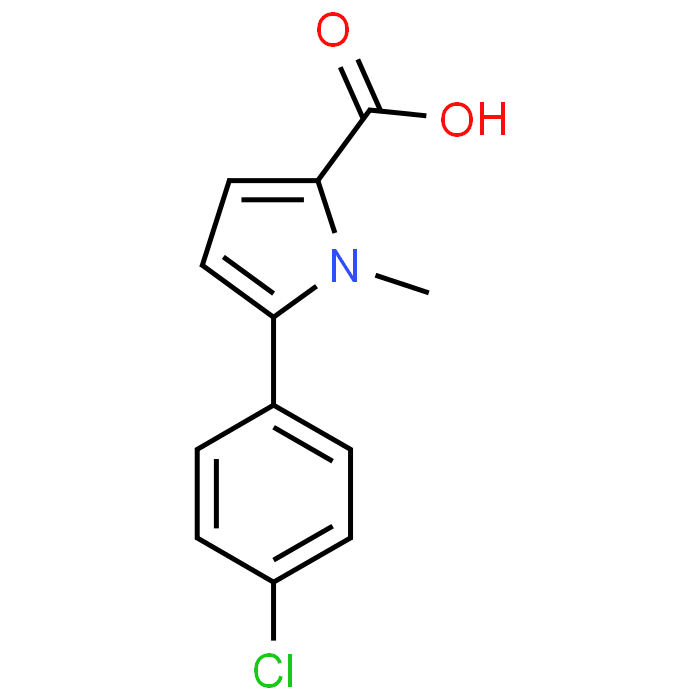 5-(4-Chlorophenyl)-1-methyl-1H-pyrrole-2-carboxylic acid