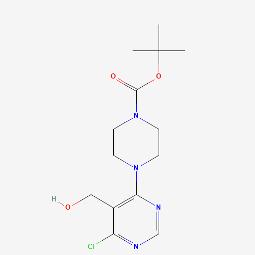 tert-Butyl 4-(6-chloro-5-(hydroxymethyl)pyrimidin-4-yl)piperazine-1-carboxylate
