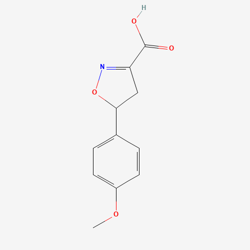 5-(4-Methoxyphenyl)-4,5-dihydroisoxazole-3-carboxylic acid