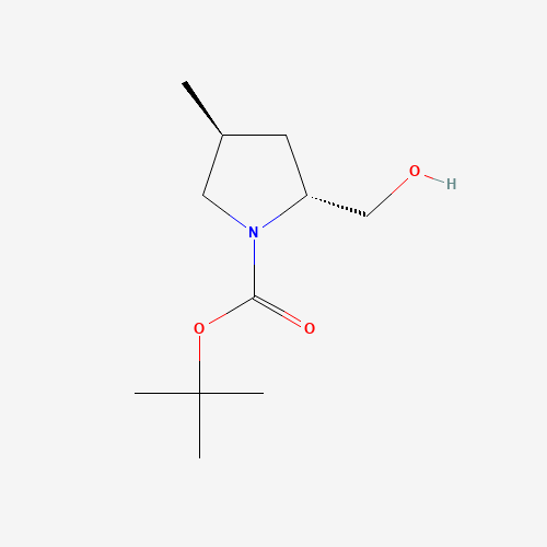tert-butyl (2R,4S)-2-(hydroxymethyl)-4-methylpyrrolidine-1-carboxylate