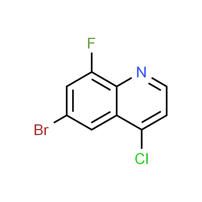6-Bromo-4-chloro-8-fluoroquinoline