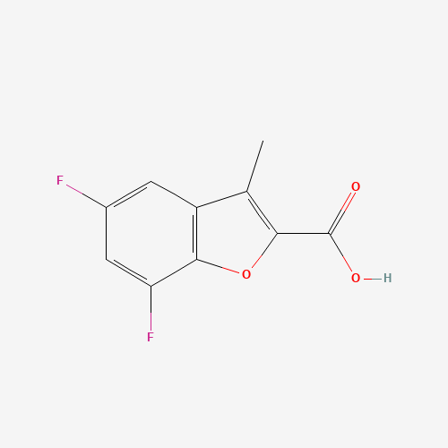 5,7-Difluoro-3-methyl-1-benzofuran-2-carboxylic acid