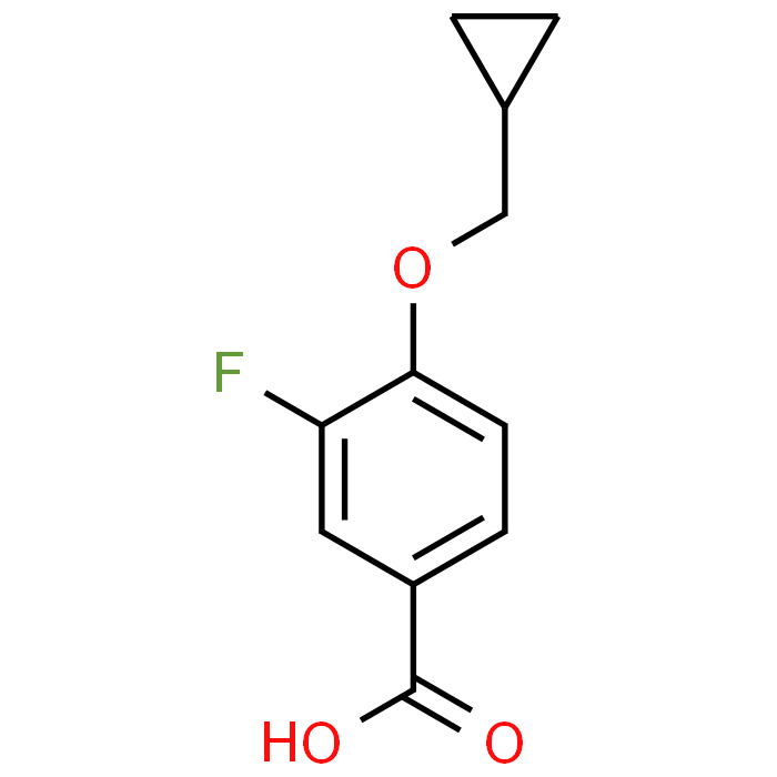 4-(Cyclopropylmethoxy)-3-fluorobenzoic acid