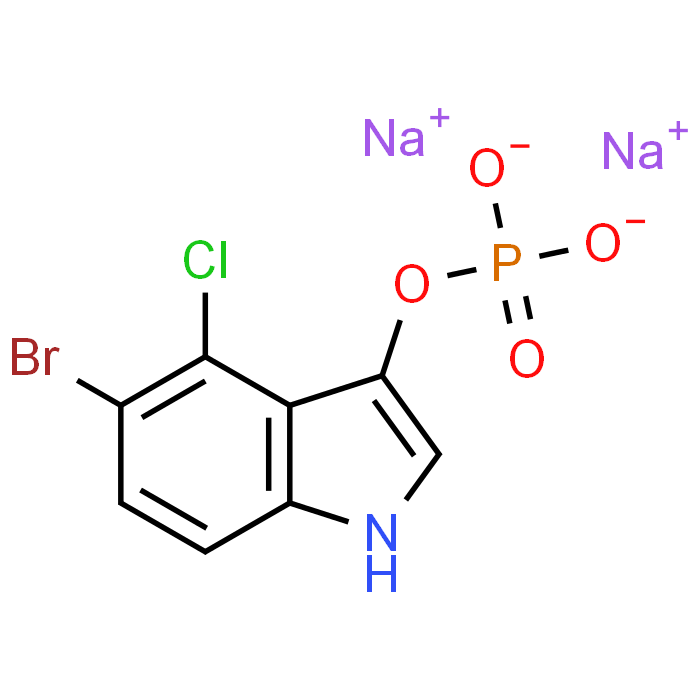 Sodium 5-bromo-4-chloro-1H-indol-3-yl phosphate
