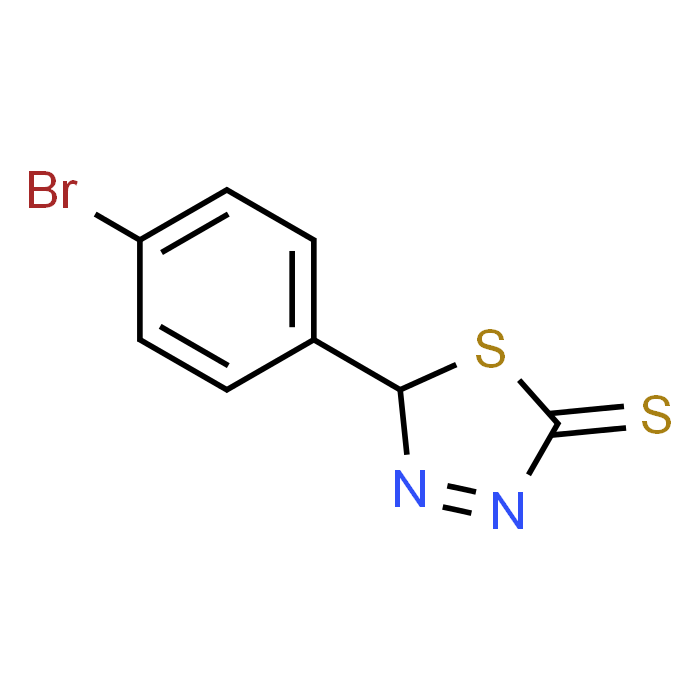 5-(4-Bromophenyl)-1,3,4-thiadiazole-2(3H)-thione