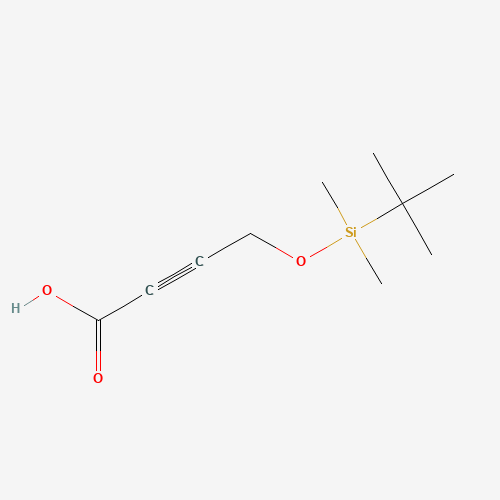 4-((tert-Butyldimethylsilyl)oxy)but-2-ynoic acid