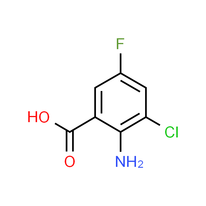 2-Amino-3-chloro-5-fluorobenzoic acid